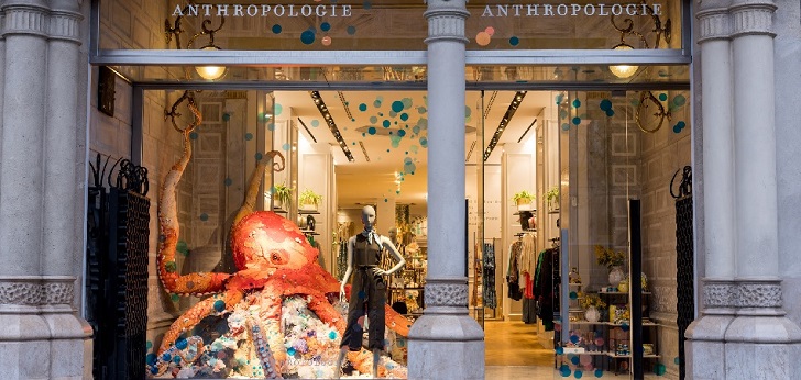 Anthropologie sale de España con el cierre de su única tienda en el país